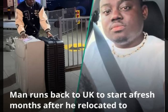 SAD!!! HE CAME BACK FROM UK TO RESIDE IN NIGERIA AND THIS HAPPENED