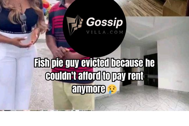Netizens Reacts as Popular Fish pie guy becomes Homeless as he couldn’t afford his rent again.