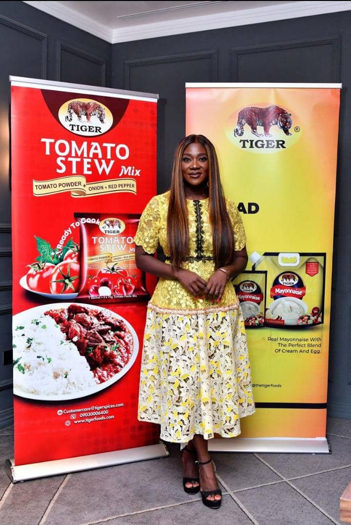 Mercy Johnson-Okojie; New Brand Ambassador for Tiger Foods