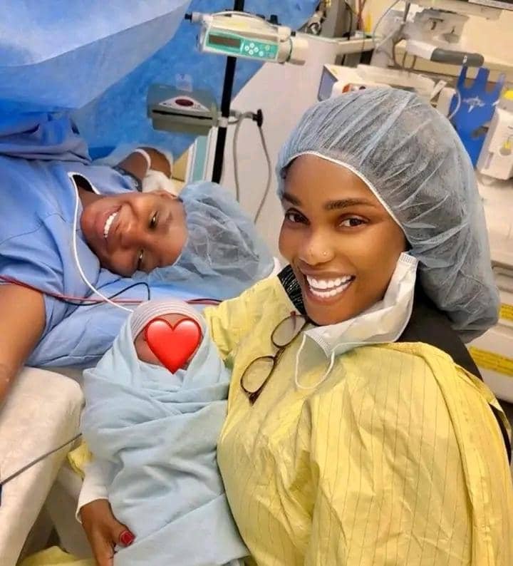 Priscilla Ojo, popular Nigerian influencer and daughter of Nollywood actress Iyabo Ojo, welcomes new baby