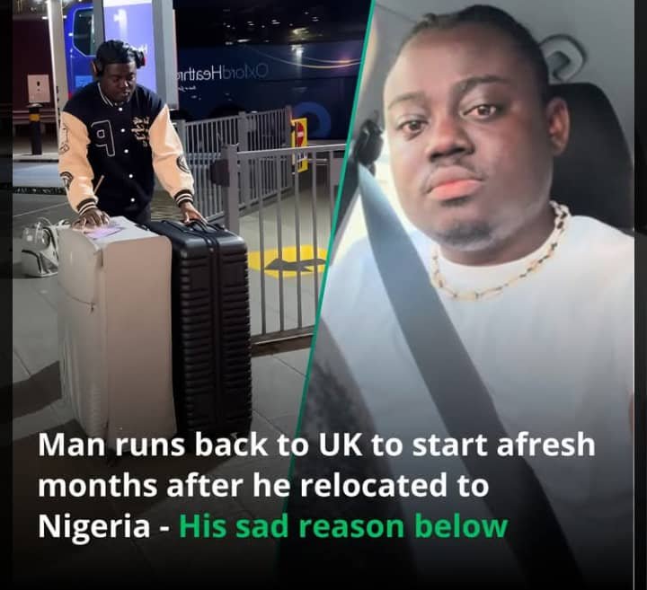 SAD!!! HE CAME BACK FROM UK TO RESIDE IN NIGERIA AND THIS HAPPENED