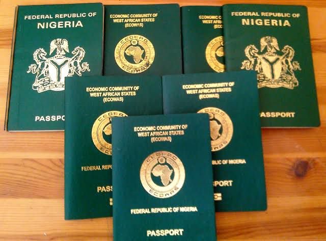 New passport, new price tag ????✈️ — ₦100k for 32 pages, ₦200k for 64 pages!