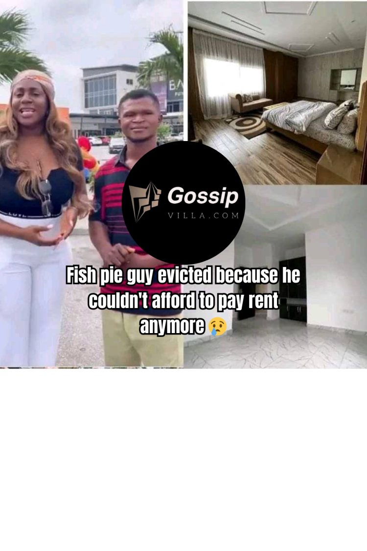 Netizens Reacts as Popular Fish pie guy becomes Homeless as he couldn’t afford his rent again.