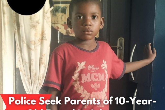 Police Seek Parents of 10-Year-Old Found in Adamawa