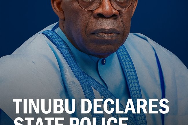 Tinubu Declares State Police Inevitable in Fight Against Insecurity