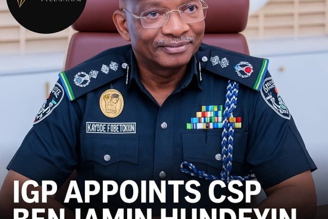 CSP Hundeyin Takes Helm as New Police Force PRO