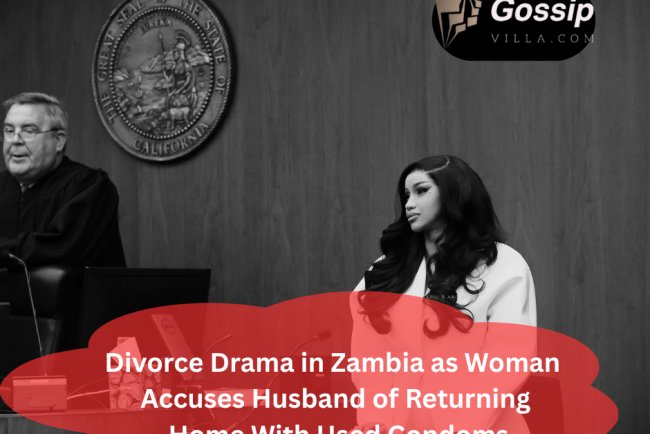 BREAKING: Divorce Drama in Zambia as Woman Accuses Husband of Returning Home With Used Condoms