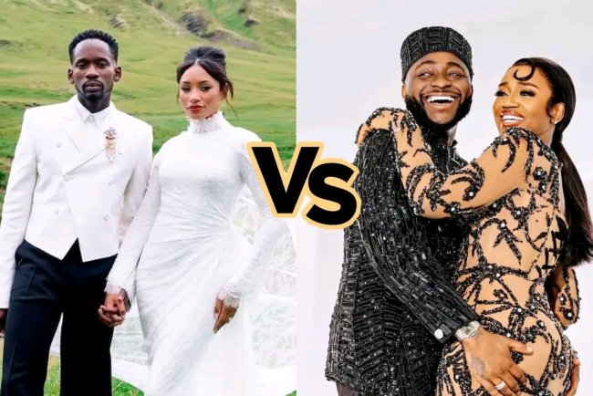 Netizens reacts as Mr Eazi'S Wedding Surpasses Davido & Chioma's wedding..