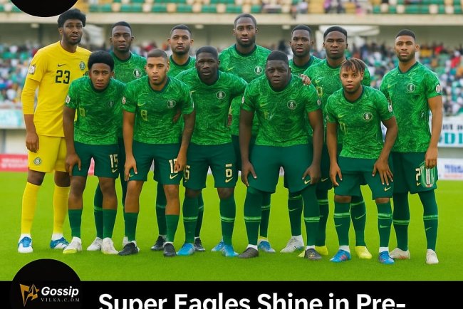 Super Eagles Take Flight: Iconic Green Kits Spark Pride Ahead of Big Match