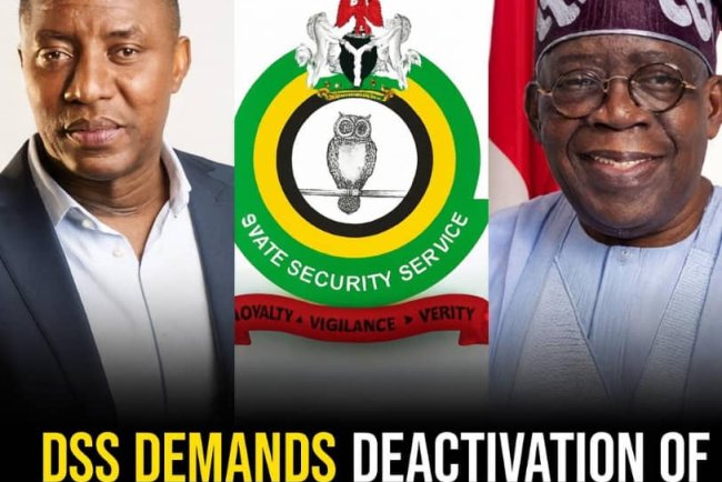 DSS Wants Sowore’s X Account Suspended Over Tinubu ‘Criminal’ Tweet
