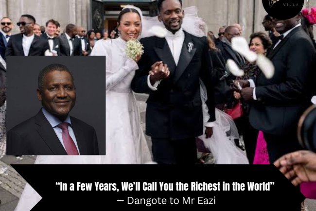 Dangote Praises Mr Eazi’s 18-Country Biz Empire and Promises Big Baby Bash at His Wedding”