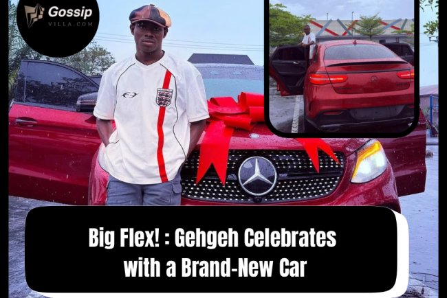 Gehgeh Acquires New Ride, Celebrates Milestone Achievement