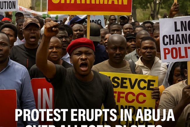 Civil Society Groups Storm Abuja in Protest Against Alleged Plot to Weaken EFCC Chairman Olukoyede