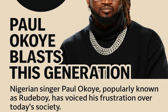 Paul okoye slams today's generation as full of mad people