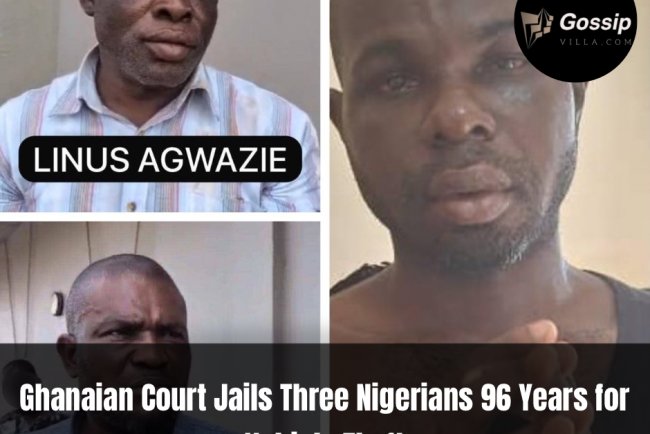 Ghanaian Court Jails Three Nigerians 96 Years for Vehicle Theft