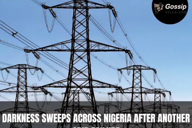 DARKNESS SWEEPS ACROSS NIGERIA AFTER ANOTHER GRID FAILURE