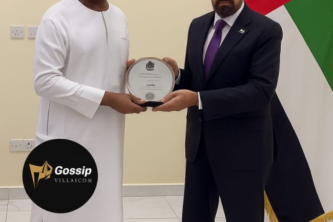 Ned Nwoko Visits UAE Ambassador with Laila Charani — Regina Daniels Not Present ✅