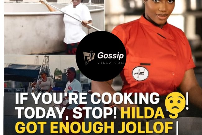 If You’re Cooking Today, Stop! Hilda’s Got Enough Jollof for All