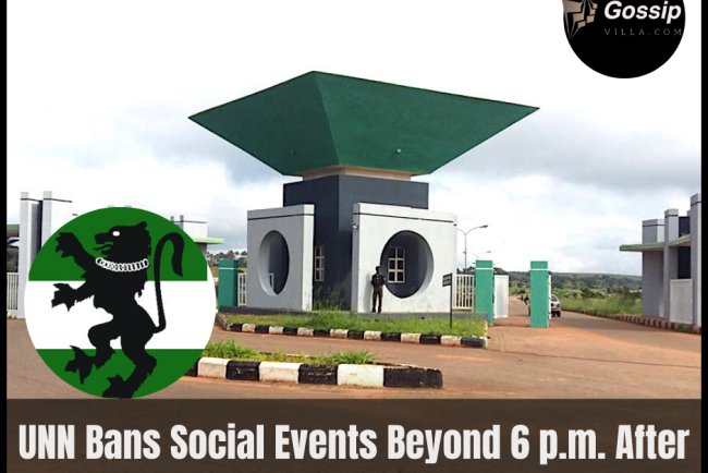 UNN Bans Social Events Beyond 6 p.m. After Fatal Stabbing Incident