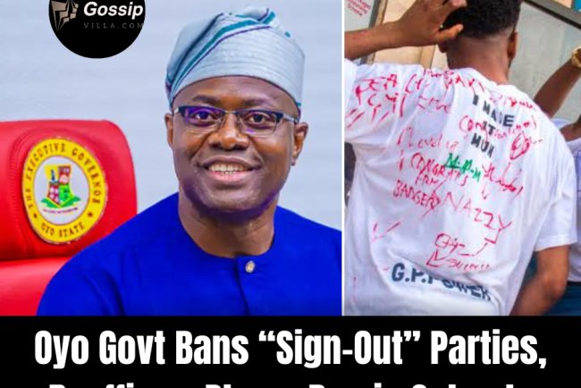Oyo Govt Bans “Sign-Out” Parties, Reaffirms Phone Ban in Schools