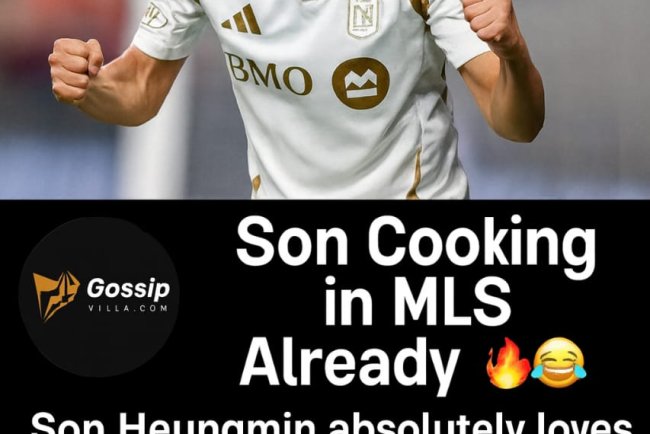 Son Cooking in MLS Already
