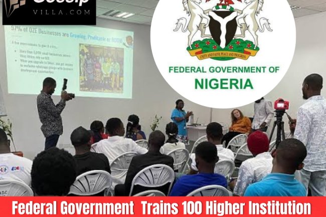 Federal Government Trains 100 Higher Institution Students in Entrepreneurship
