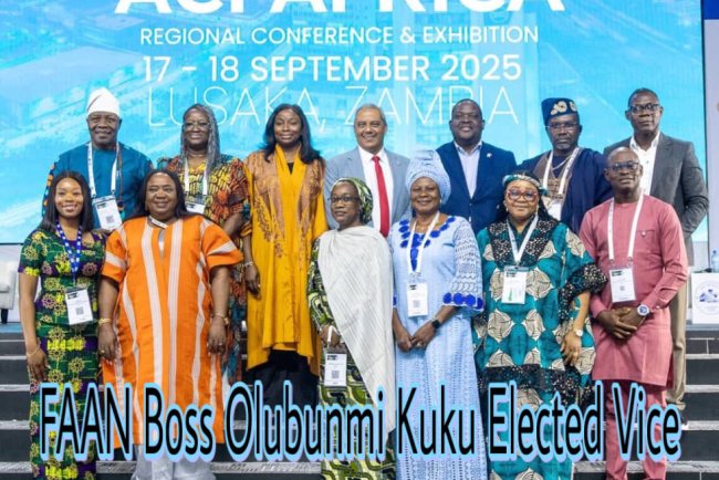 FAAN Boss Olubunmi Kuku Elected Vice President of ACI Africa