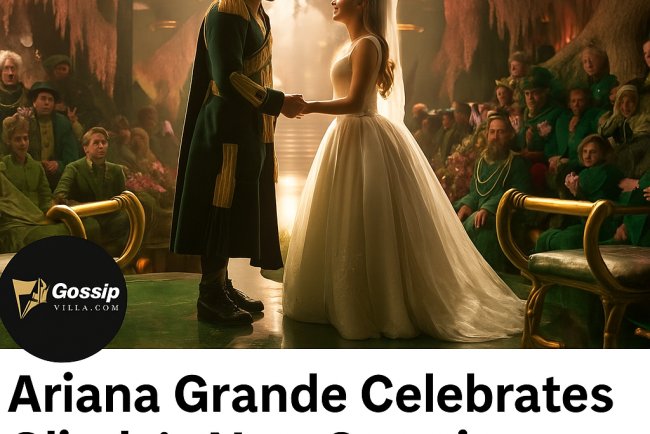 Ariana Grande Celebrates New Glinda Song “Girl In The Bubble” in Wicked: For Good