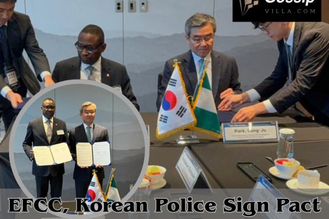 EFCC, Korean Police Sign Pact to Tackle Financial Crimes