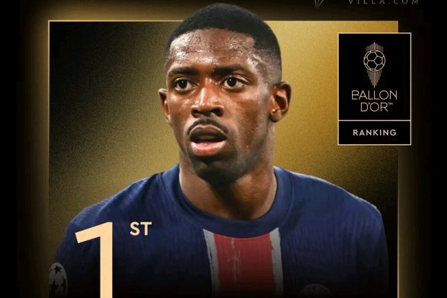 Ousmane Dembélé Wins 2025 Ballon d'Or