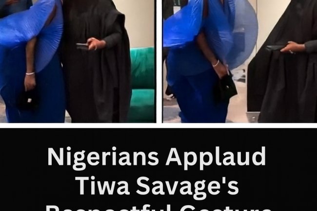 Tiwa Savage Earns Praise for Respectful Gesture to Osinbajo at UNGA”