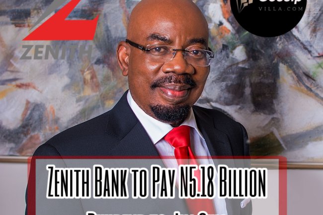 Zenith Bank to Pay N5.18 Billion Dividend to Jim Ovia