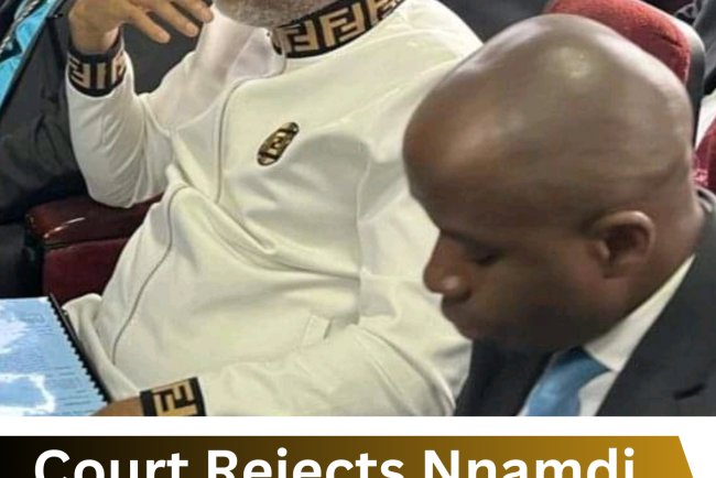 Court Rejects Nnamdi Kanu's Request To Be Transferred To National Hospital