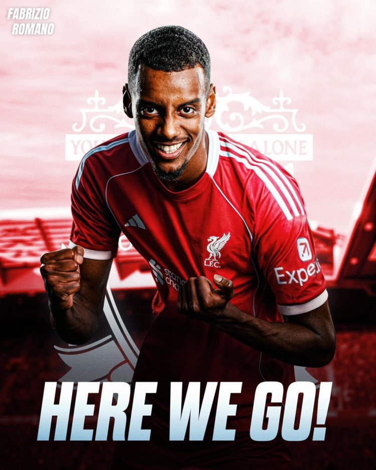 LIVERPOOL SEAL RECORD £125M DEAL FOR ALEXANDER ISAK
