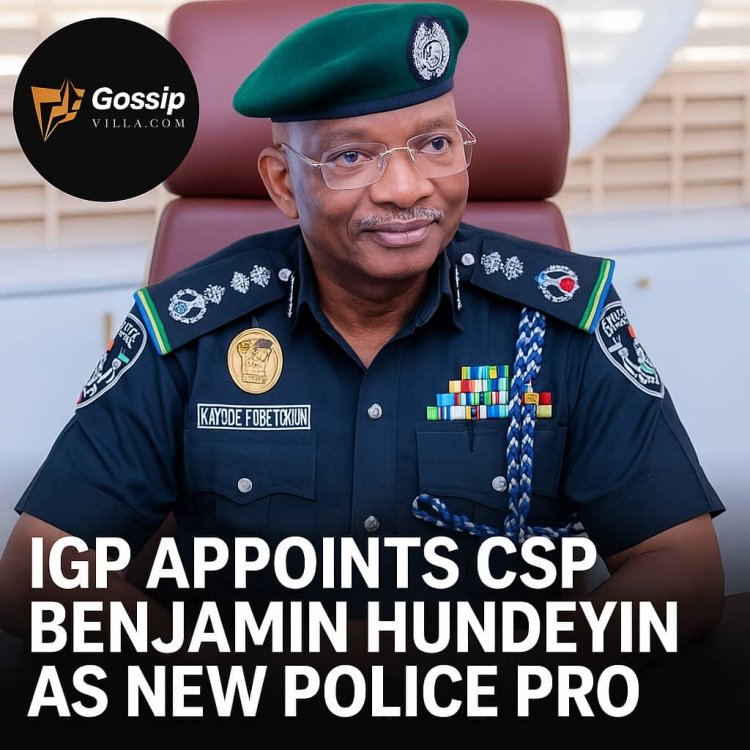 CSP Hundeyin Takes Helm as New Police Force PRO