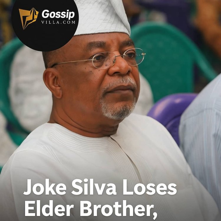 Joke Silva loses elder brother, John silva at 72.