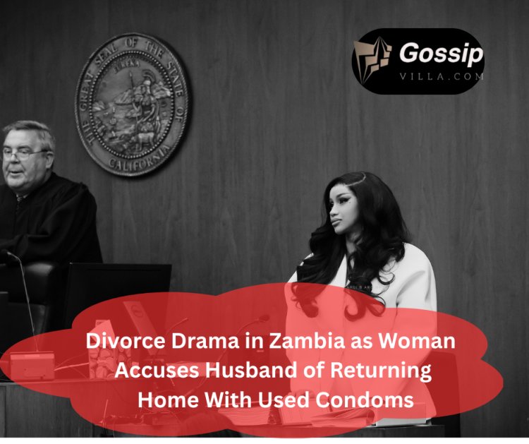 BREAKING: Divorce Drama in Zambia as Woman Accuses Husband of Returning Home With Used Condoms