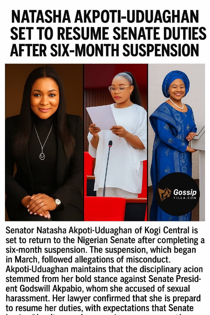 Akpoti-Uduaghan Returns to Senate Sept 23 After Turbulent Suspension