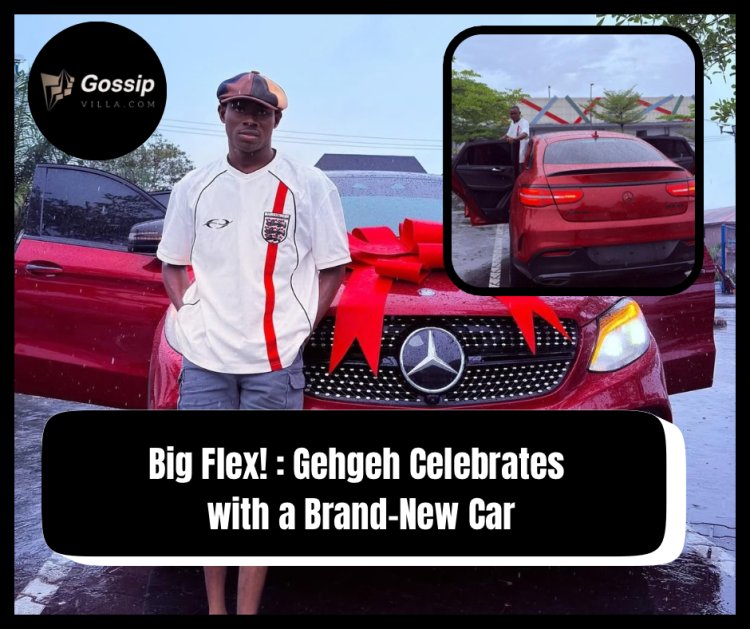 Gehgeh Acquires New Ride, Celebrates Milestone Achievement