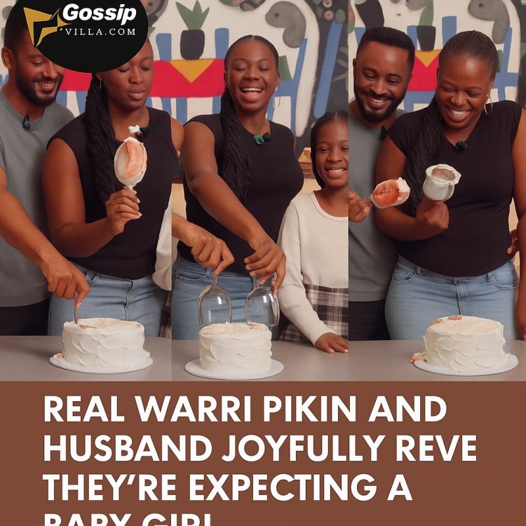 Real Warri Pikin and Husband Joyfully Reveal They’re Expecting a Baby Girl
