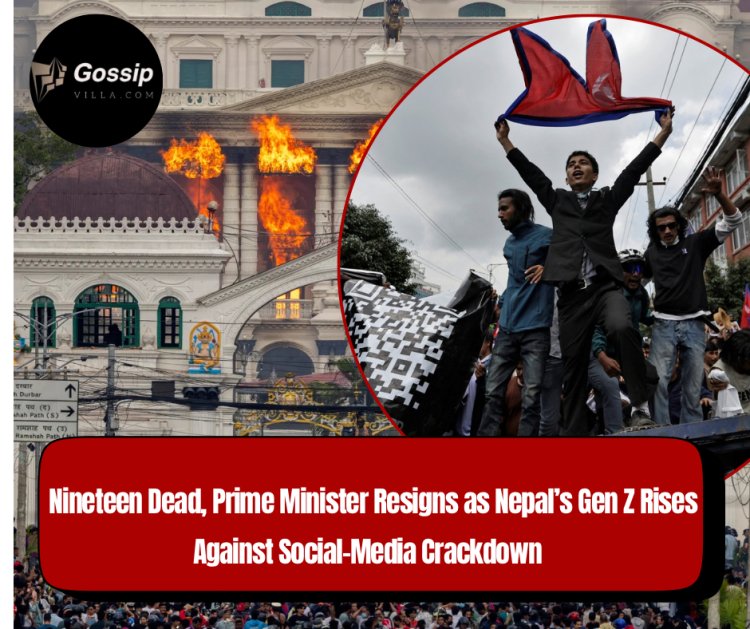 Nineteen Dead, Prime Minister Resigns as Nepal’s Gen Z Rises Against Social-Media Crackdown