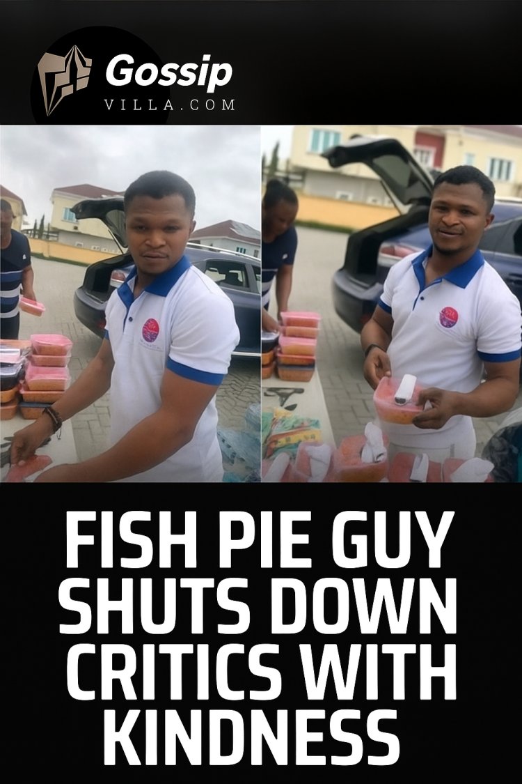 Breaking News: Fish Pie Guy Shuts Down Critics With Kindness