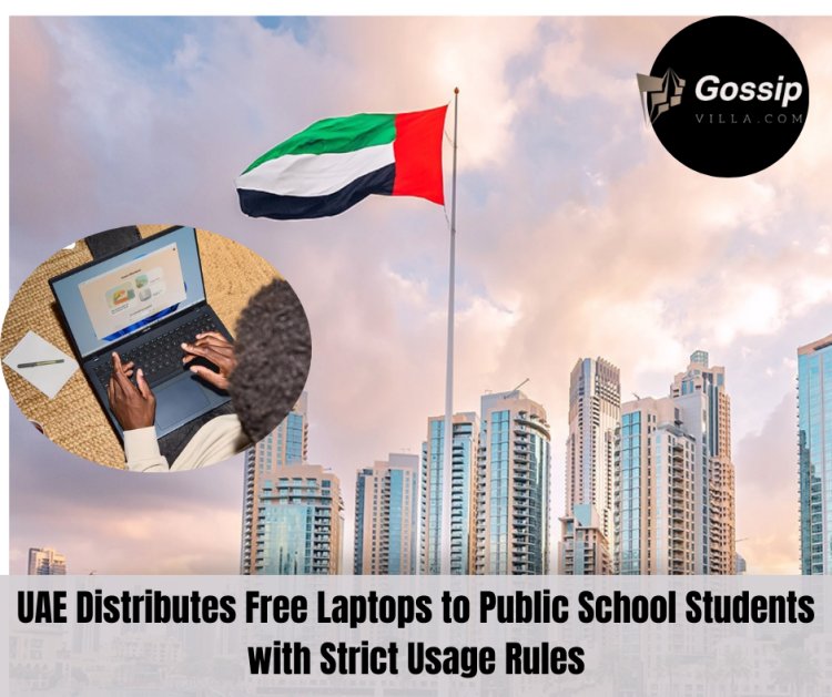 UAE Distributes Free Laptops to Public School Students with Strict Usage Rules