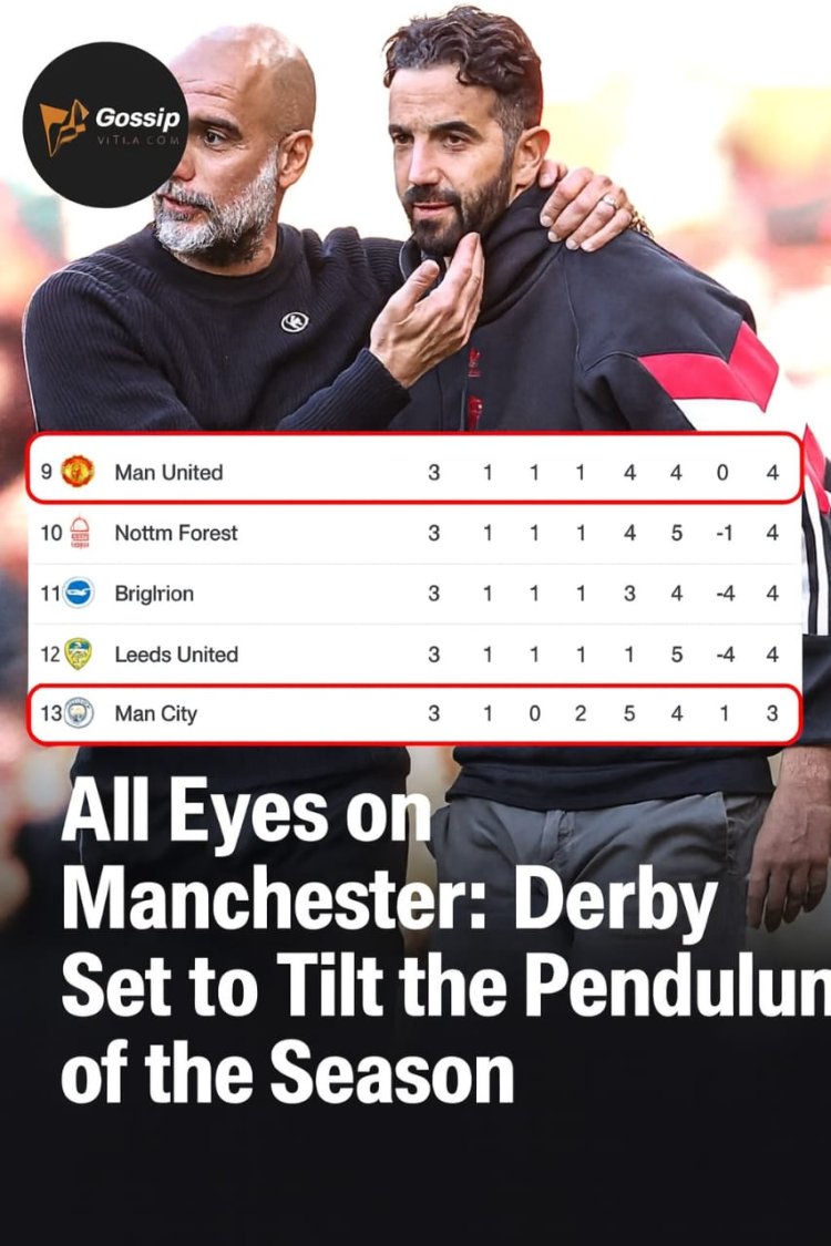 All Eyes on Manchester: Derby Set to Tilt the Pendulum of the Season