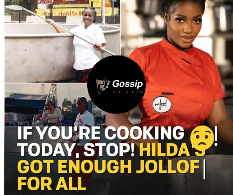 If You’re Cooking Today, Stop! Hilda’s Got Enough Jollof for All
