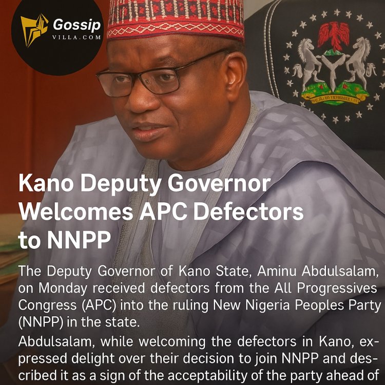 Kano Deputy Governor Welcomes APC Defectors, Strengthens NNPP’s Grassroots Base
