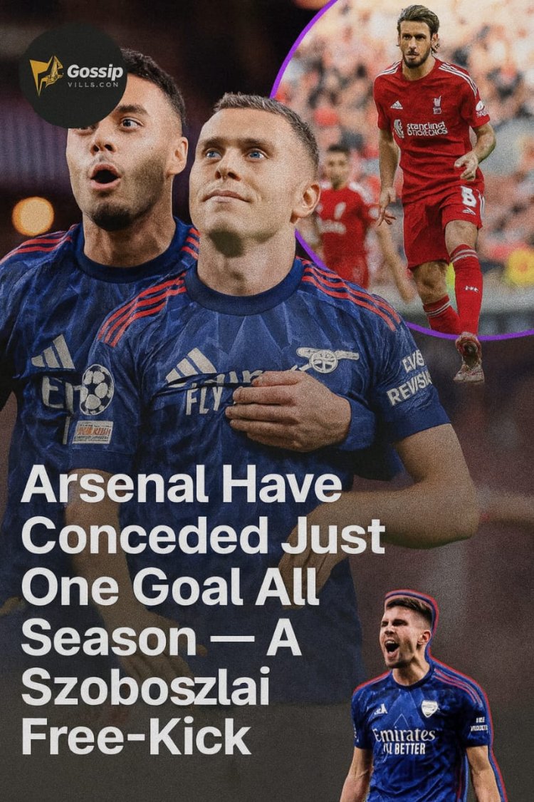 Arsenal Have Conceded Just One Goal All Season — A Szoboszlai Free-Kick”