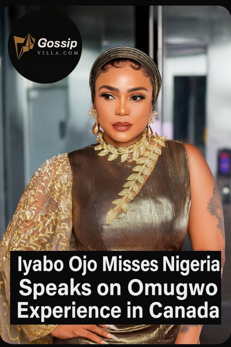 Iyabo Ojo Longs for Home as She Performs Omugwo Duties in Canada”