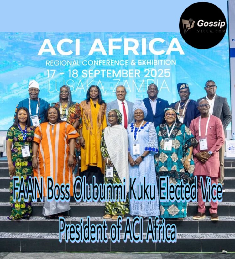 FAAN Boss Olubunmi Kuku Elected Vice President of ACI Africa