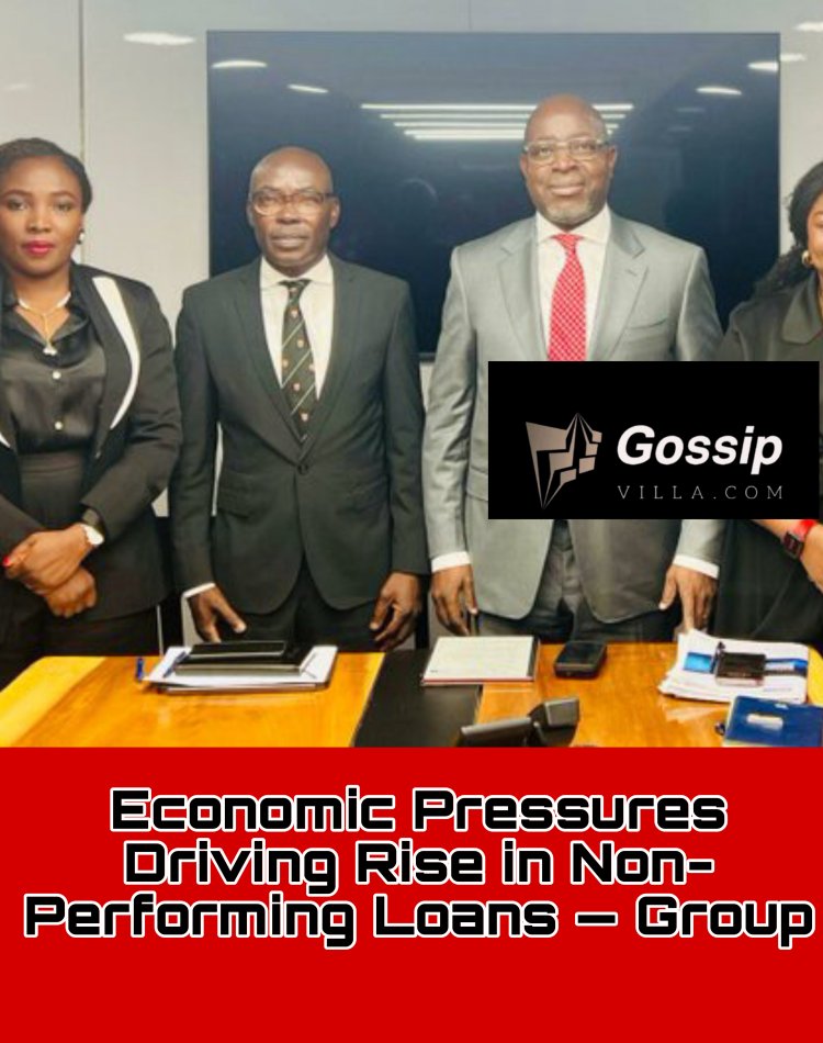 Economic Pressures Driving Rise in Non-Performing Loans — Group